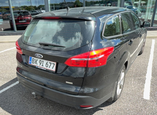 Sort Ford Focus fra 2015