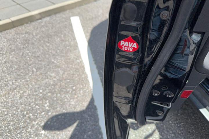 Sort Ford Focus fra 2015