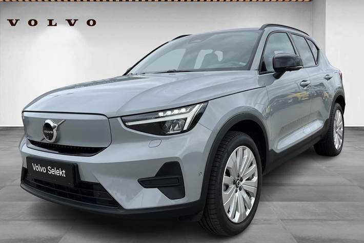 Grå Volvo EX40 fra 2025