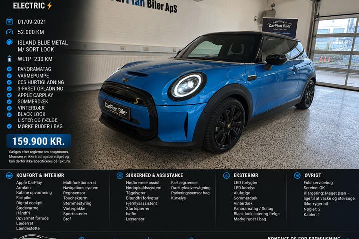 undefined Mini Cooper SE fra 2022 set udefra