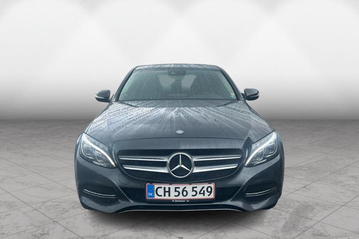 Blå Mercedes C220 fra 2014