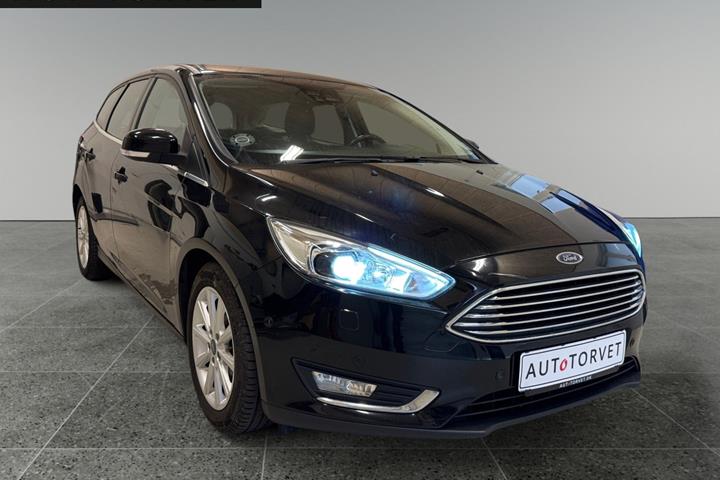 Sort Ford Focus fra 2016