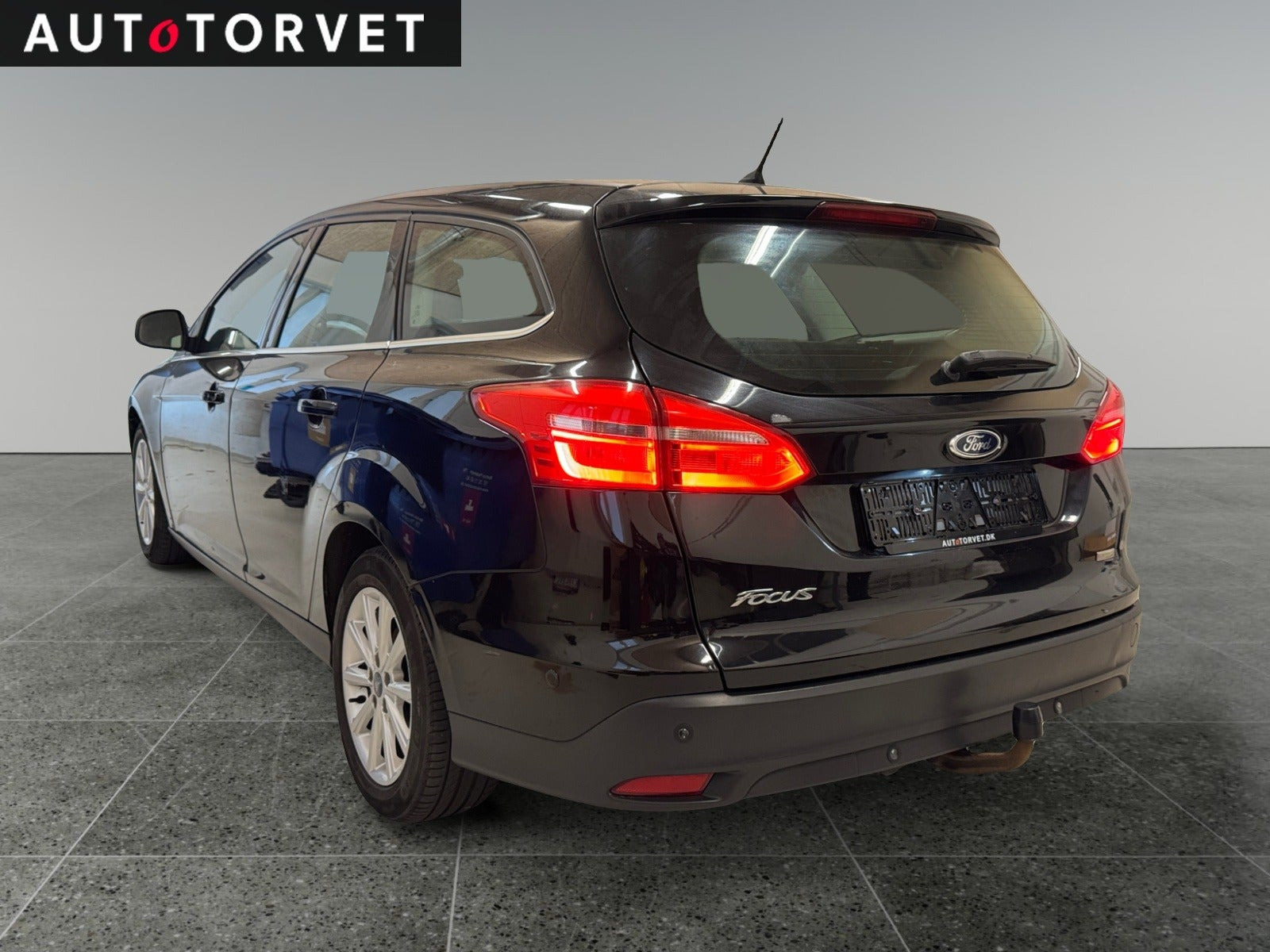 Sort Ford Focus fra 2016