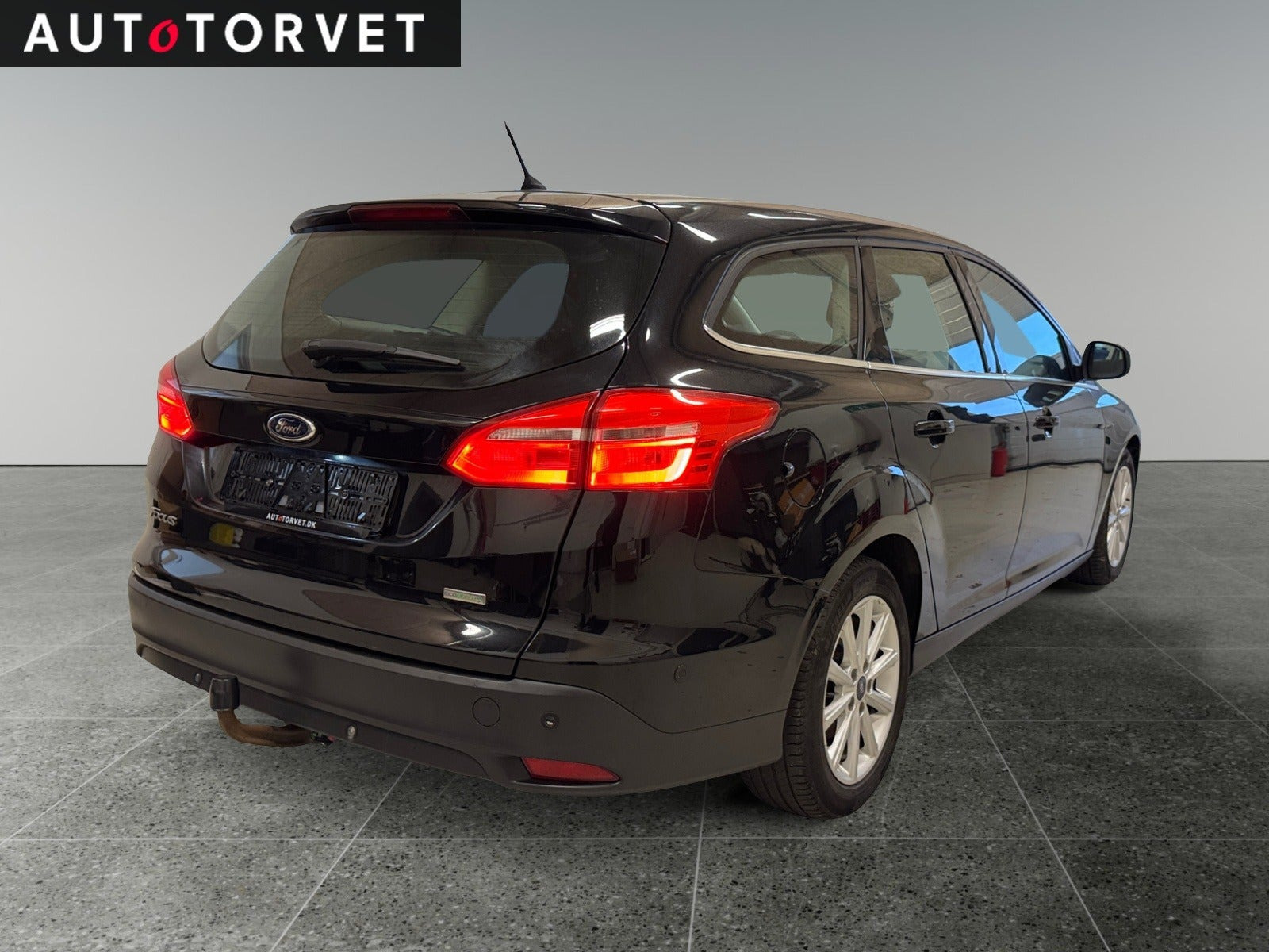 Sort Ford Focus fra 2016