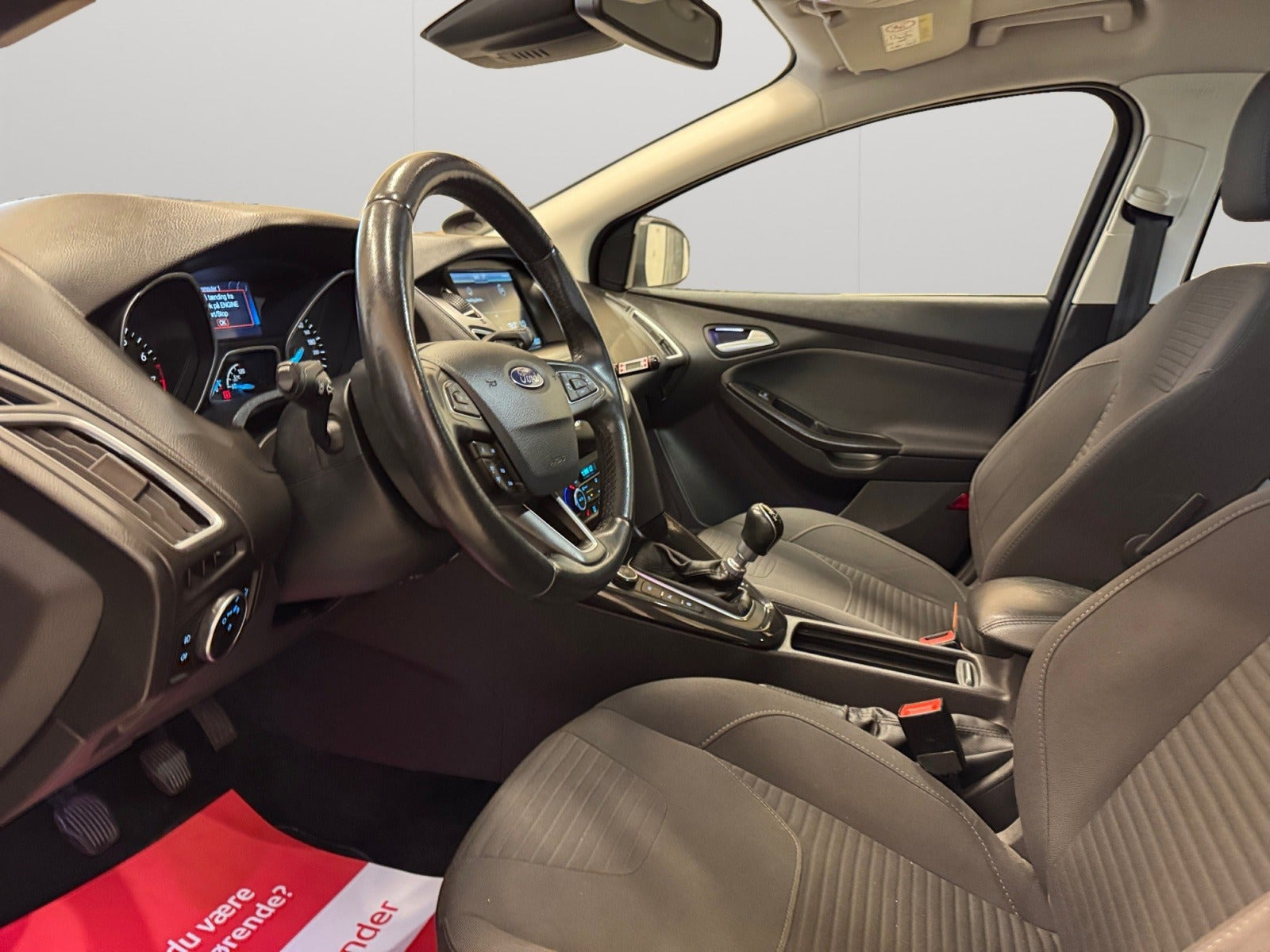 Sort Ford Focus fra 2016