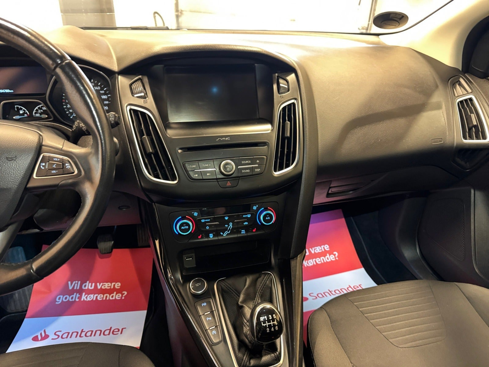 Sort Ford Focus fra 2016