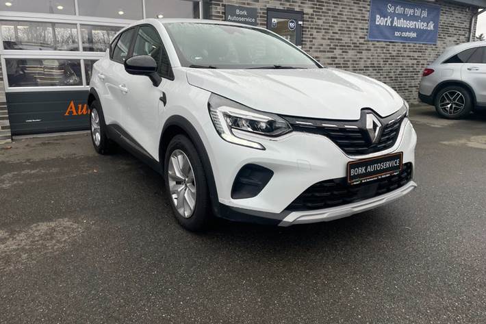Hvid Renault Captur fra 2020