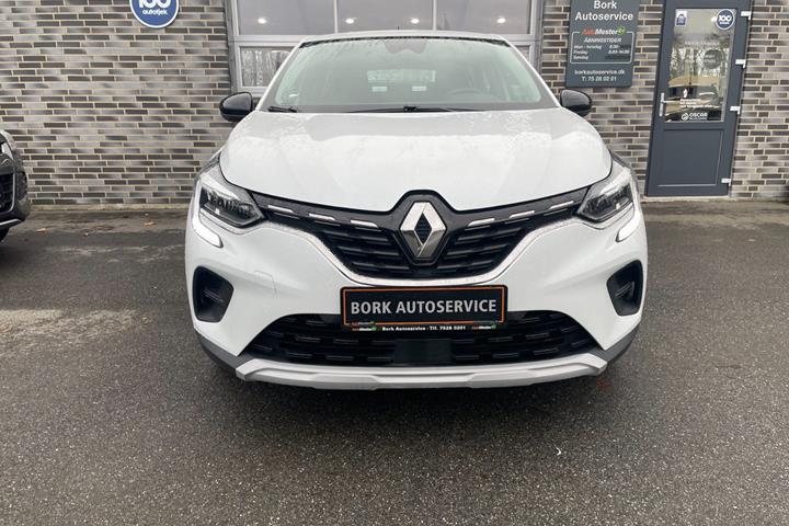 Hvid Renault Captur fra 2020