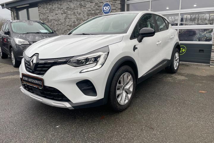 Hvid Renault Captur fra 2020