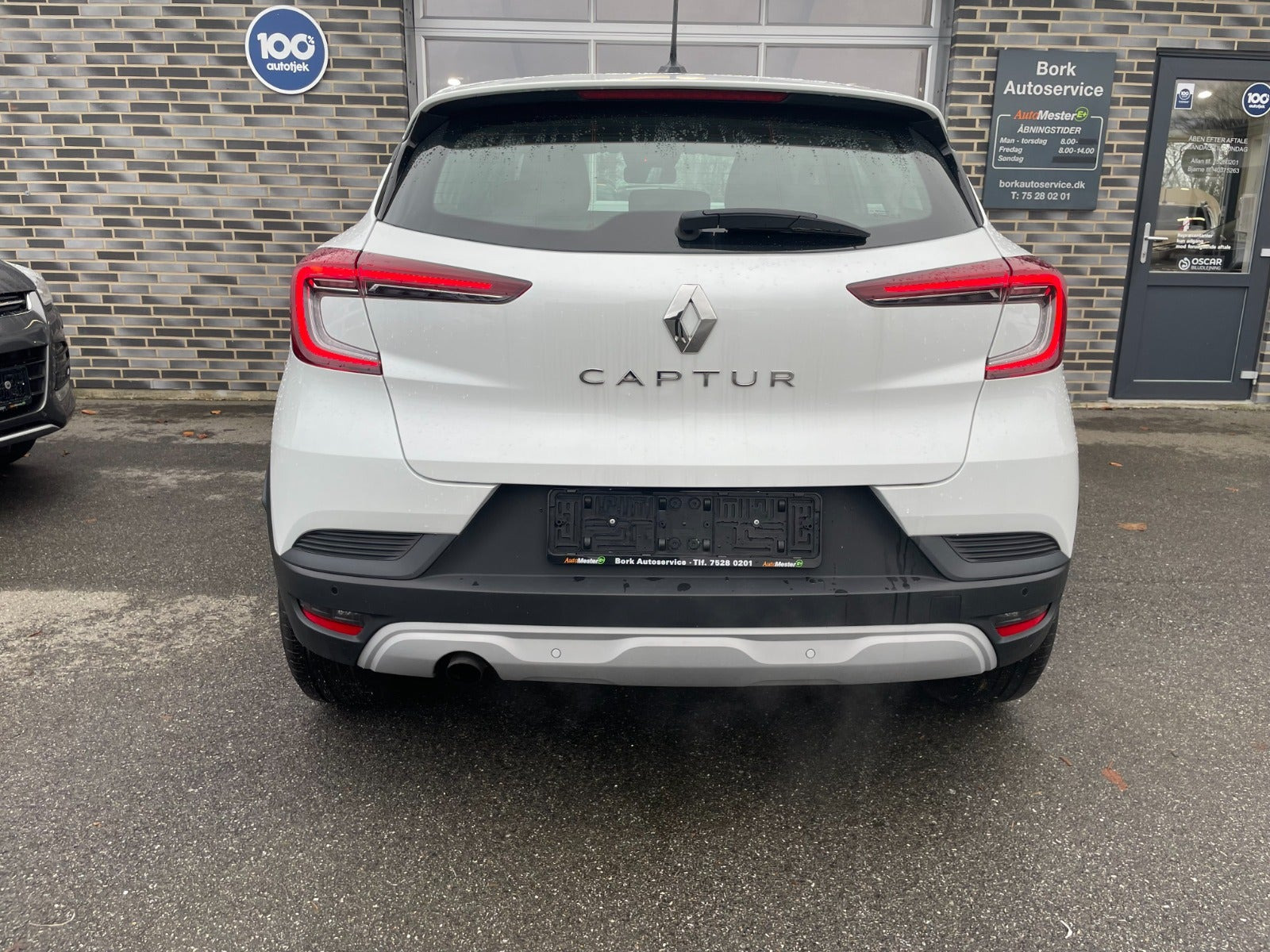 Hvid Renault Captur fra 2020