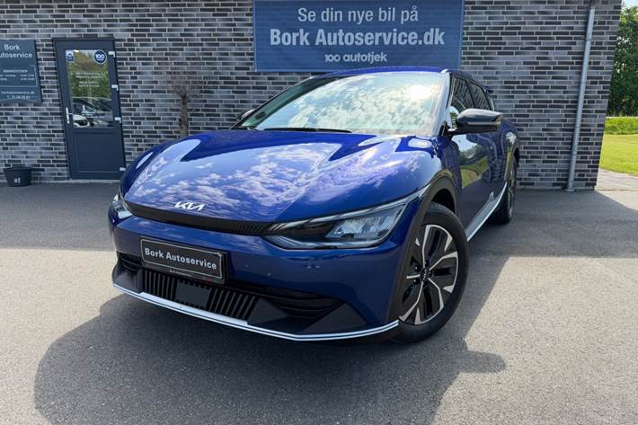 Blå Kia EV6 fra 2024