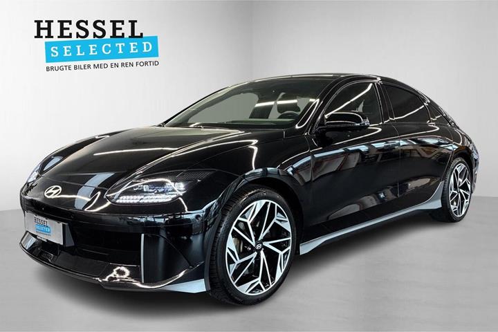 Sort Hyundai Ioniq 6 fra 2025 set udefra