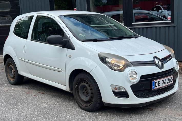 Hvid Renault Twingo fra 2012