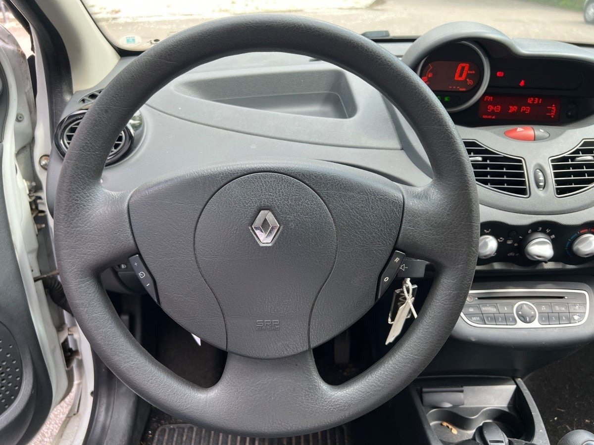 Hvid Renault Twingo fra 2012