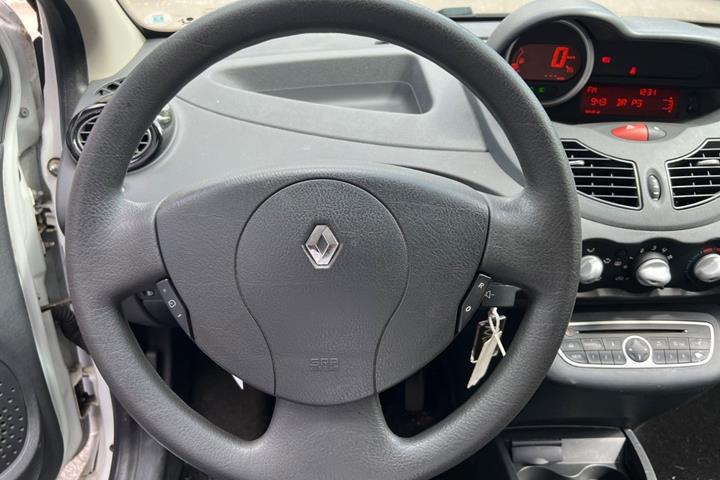 Hvid Renault Twingo fra 2012