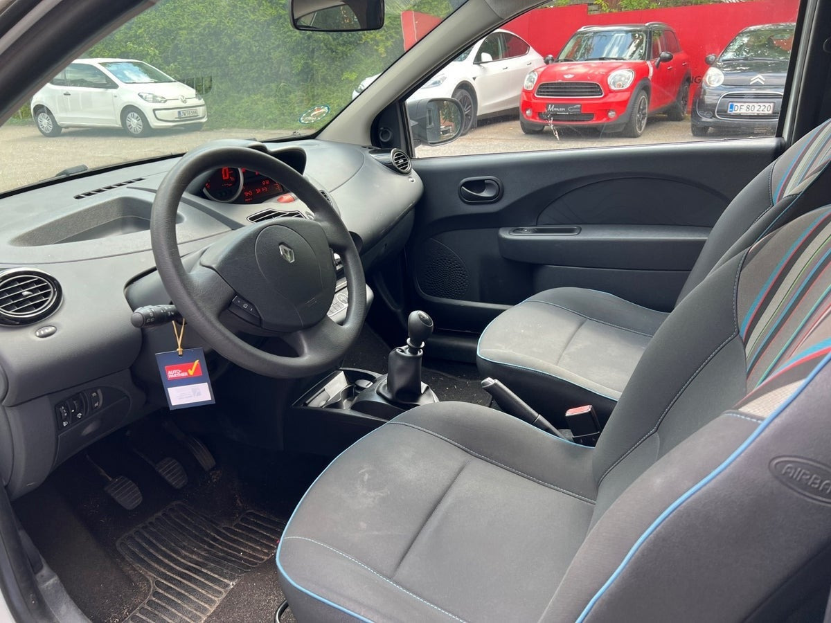 Hvid Renault Twingo fra 2012