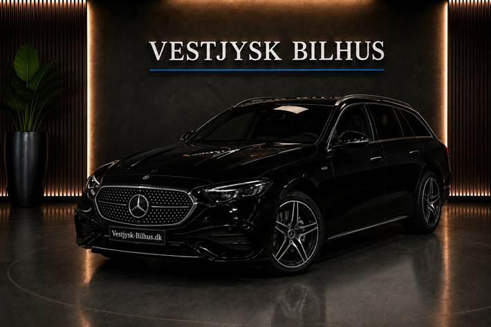 Sort Mercedes E300 e fra 2025