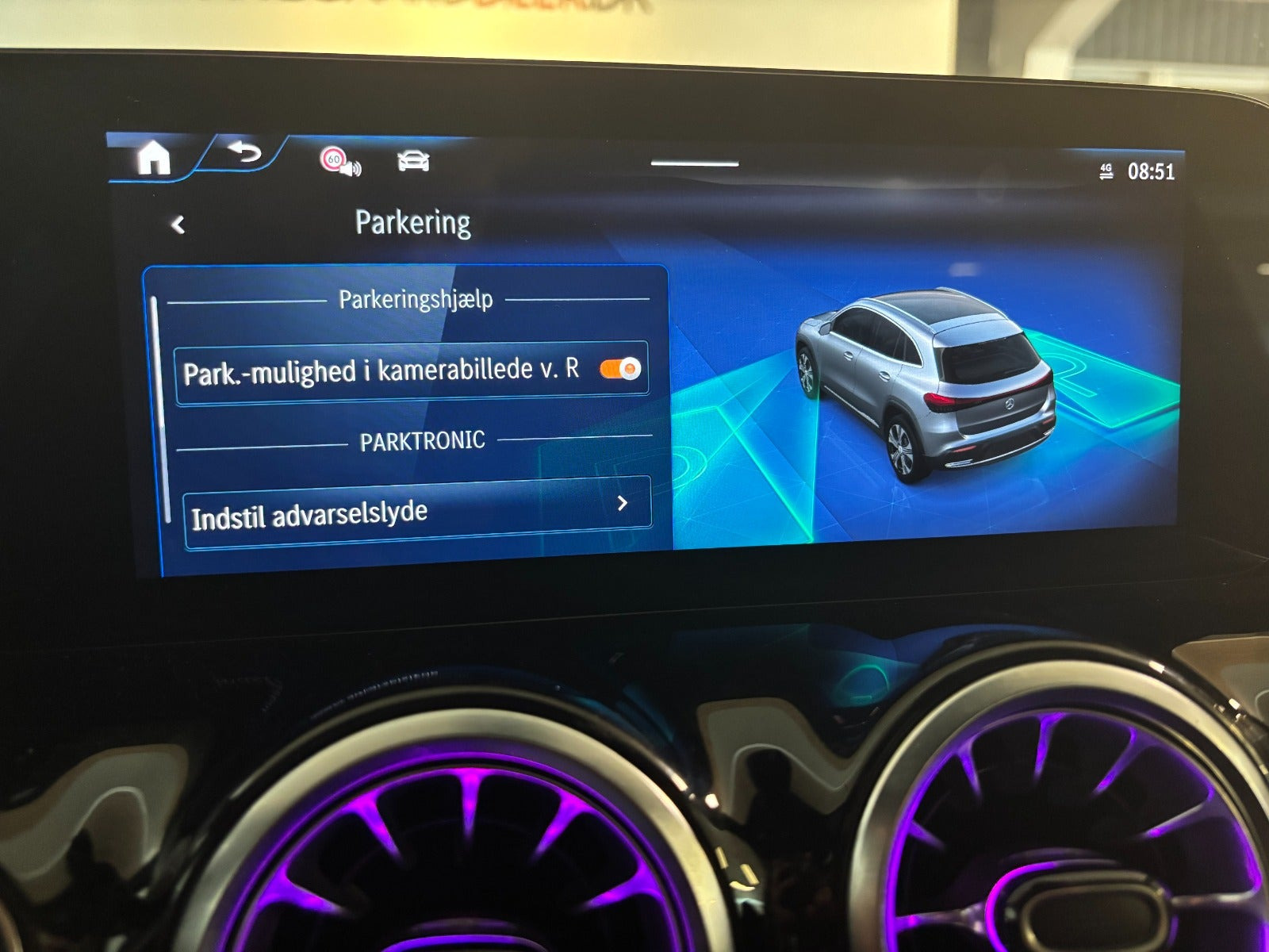 Sort Mercedes EQA250+ fra 2025