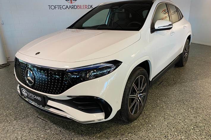 Gul Mercedes EQA250+ fra 2025