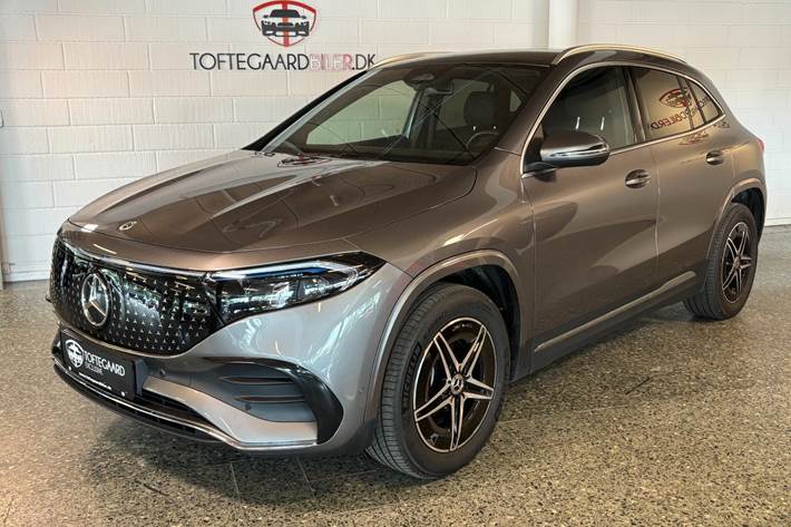 Sort Mercedes EQA250+ fra 2025