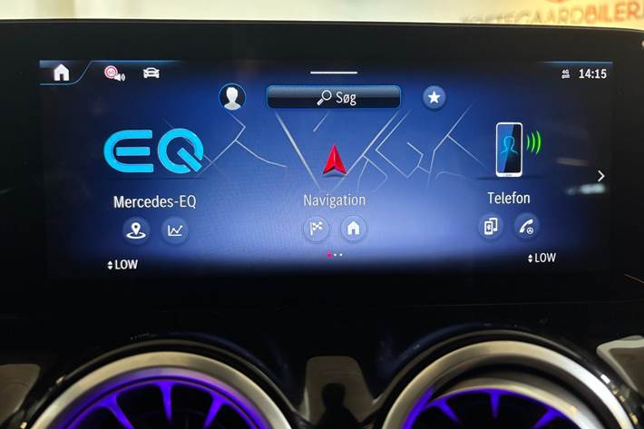 Sort Mercedes EQA250+ fra 2025