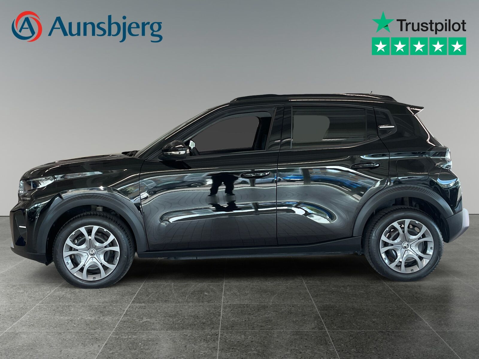 Sort Citroën ë-C3 fra 2025 set udefra