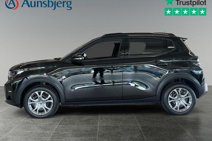 Sort Citroën ë-C3 fra 2025 set udefra