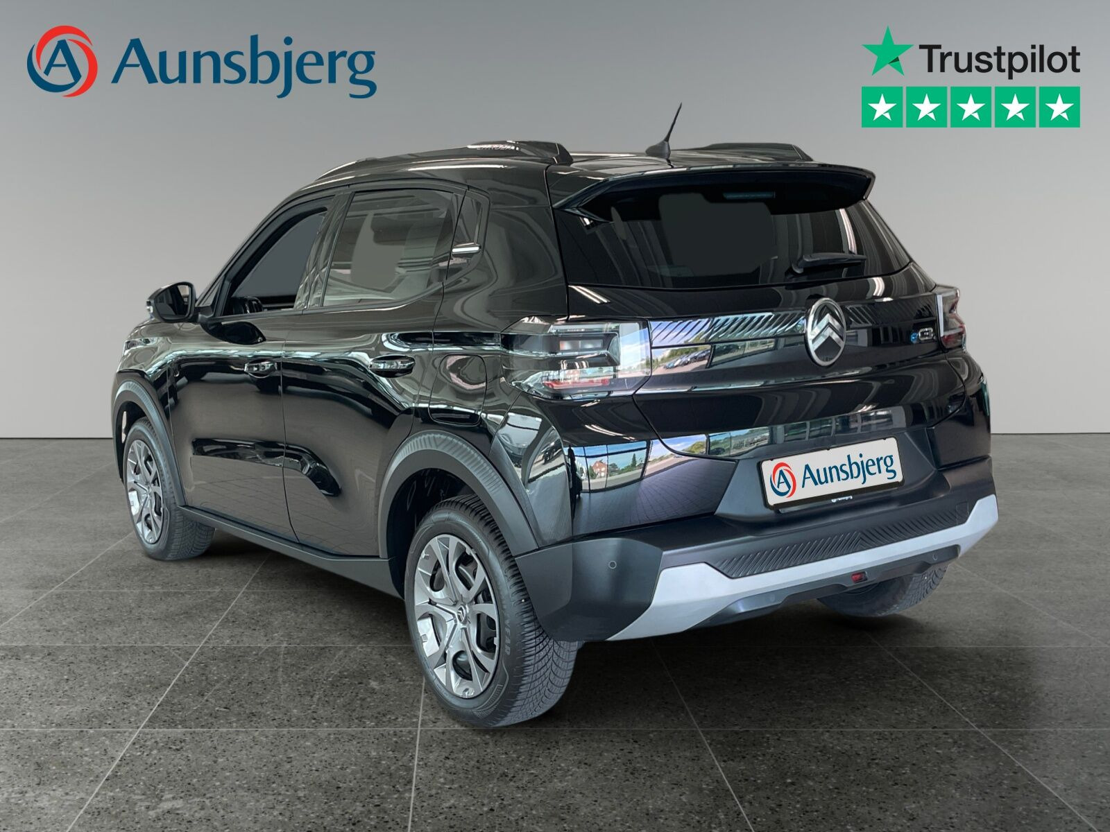 Sort Citroën ë-C3 fra 2025 set udefra