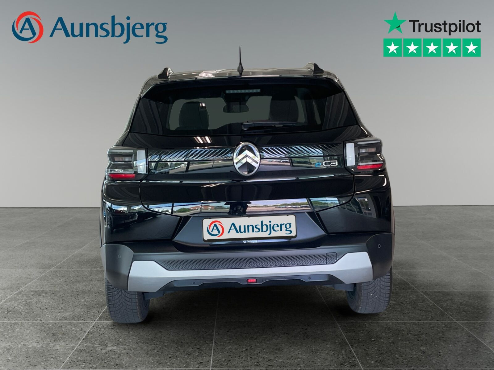 Sort Citroën ë-C3 fra 2025 set udefra