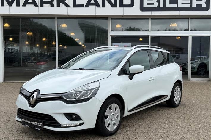 Hvid Renault Clio IV fra 2018