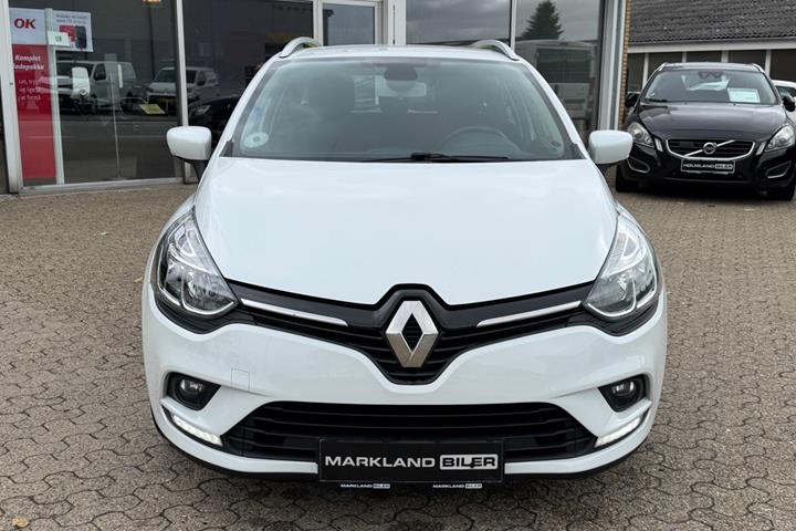 Hvid Renault Clio IV fra 2018