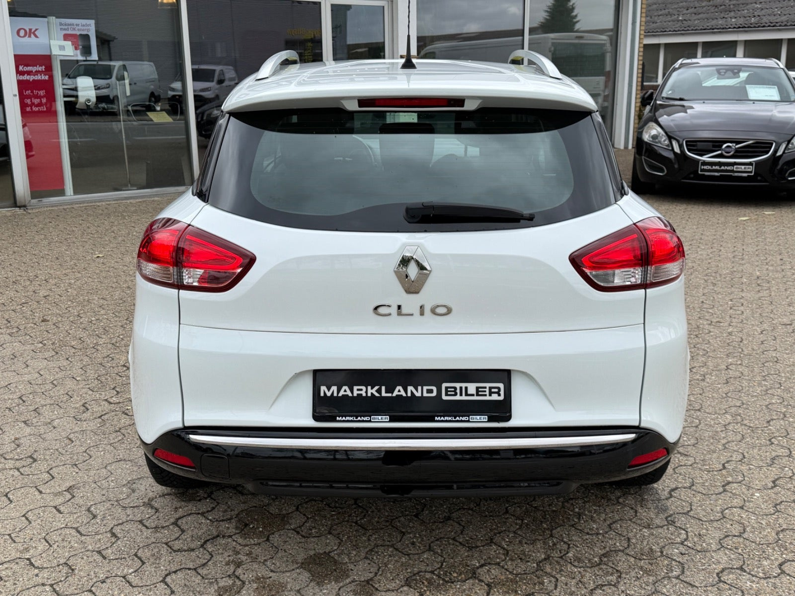 Hvid Renault Clio IV fra 2018