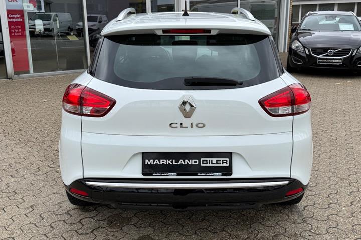 Hvid Renault Clio IV fra 2018