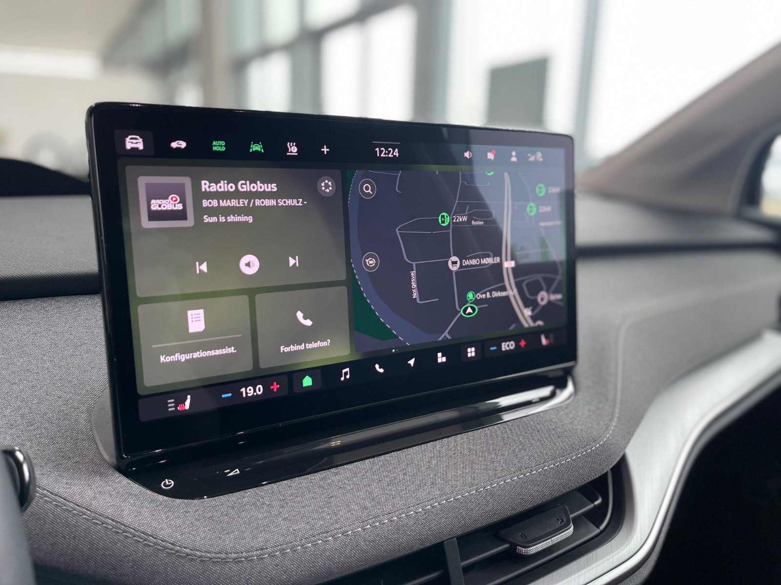 Grøn Skoda Enyaq fra 2026