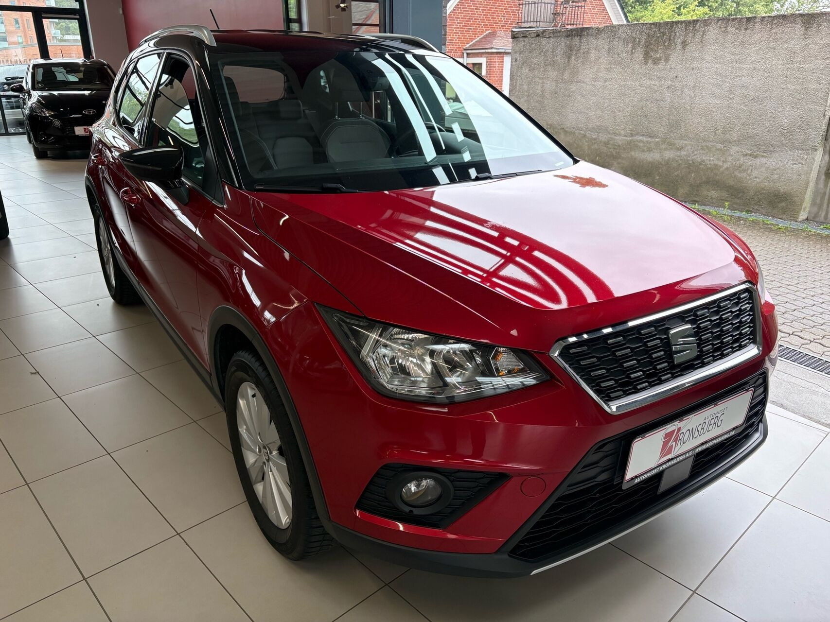Rød Seat Arona fra 2019