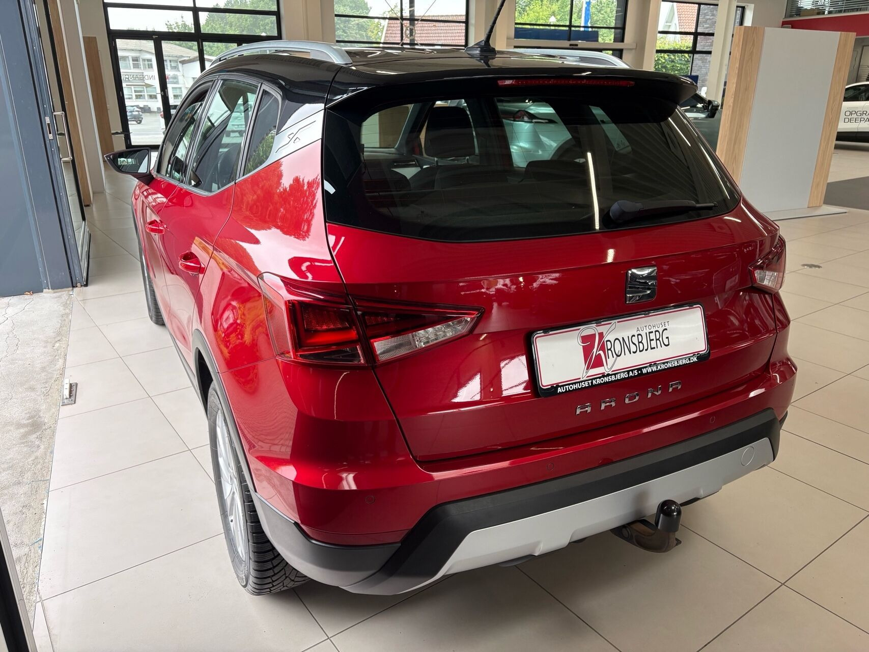 Rød Seat Arona fra 2019