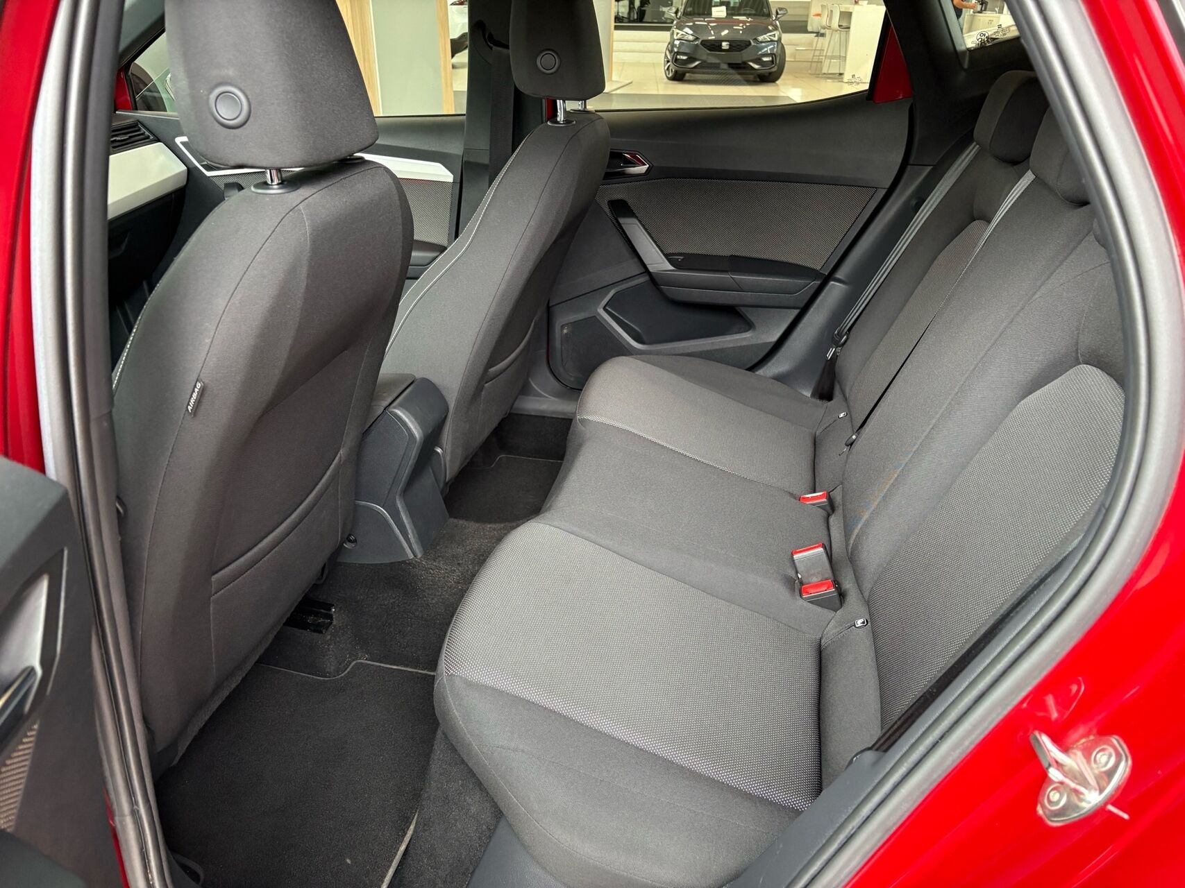 Rød Seat Arona fra 2019