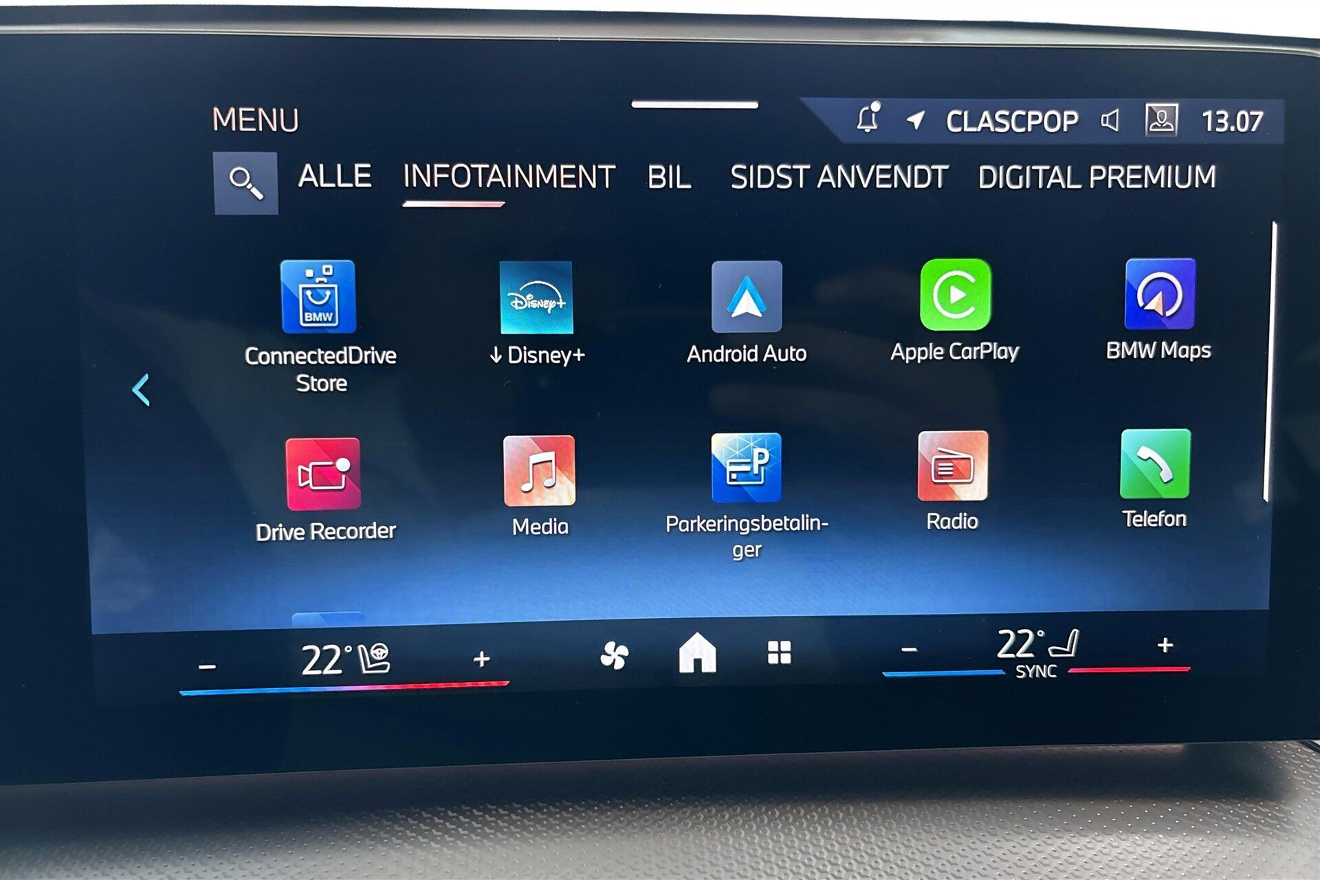 Grå BMW iX2 fra 2026