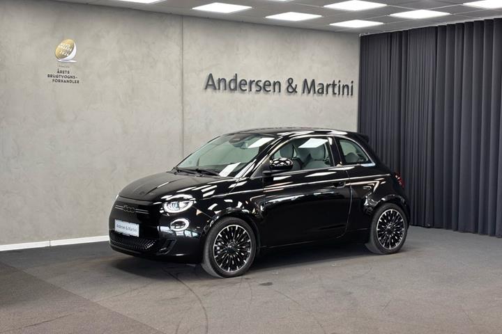 Sort Fiat 500e fra 2023