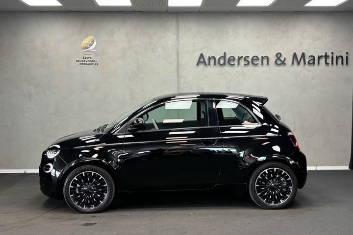 Sort Fiat 500e fra 2023