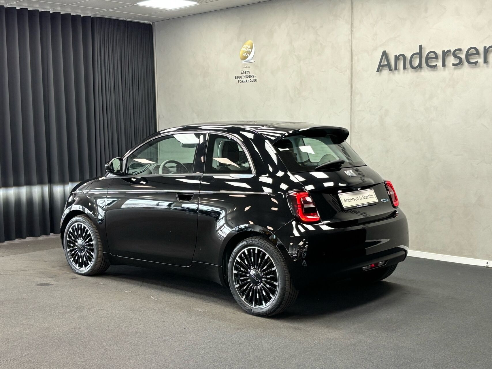Sort Fiat 500e fra 2023