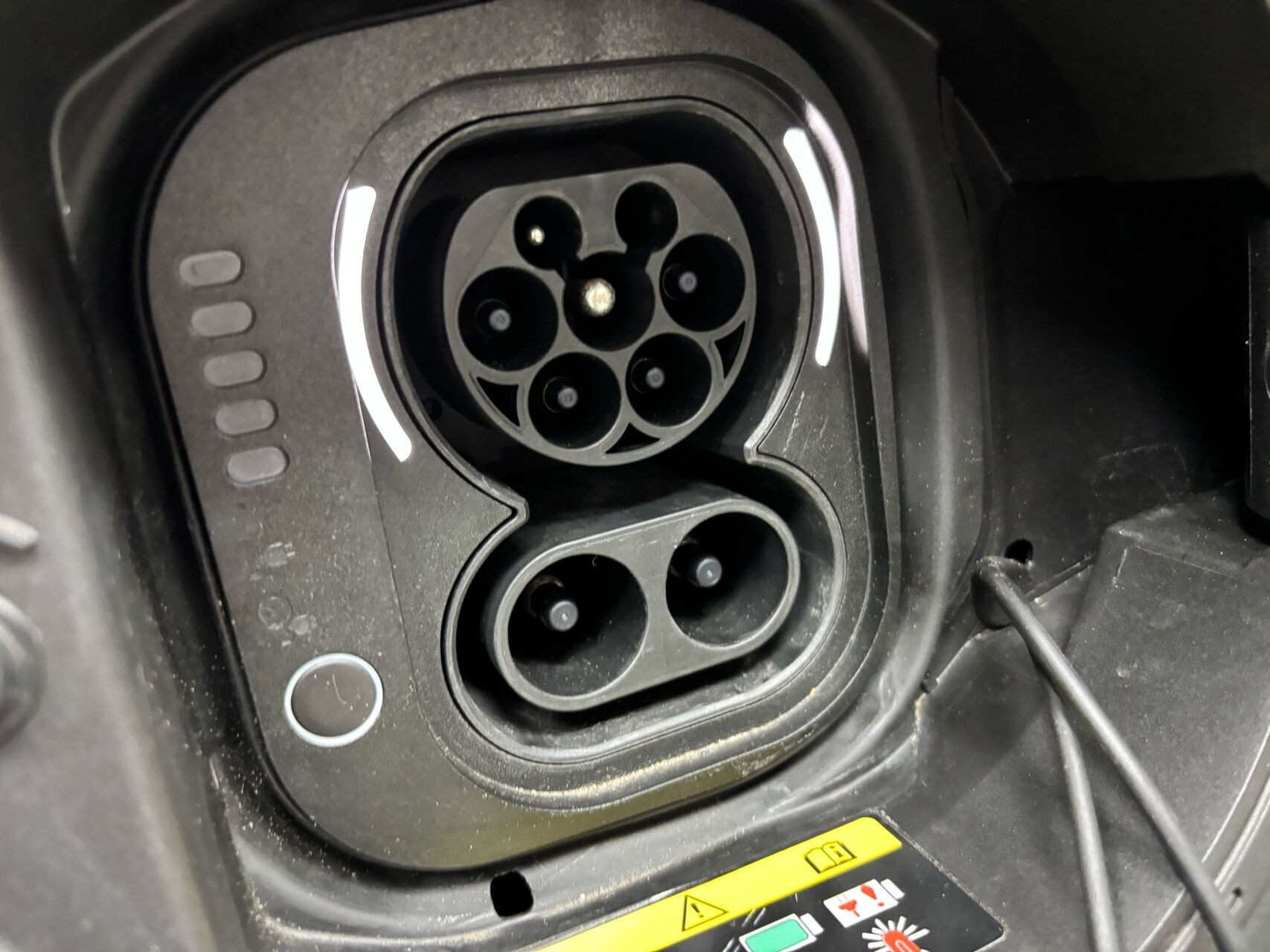 Sort Fiat 500e fra 2023