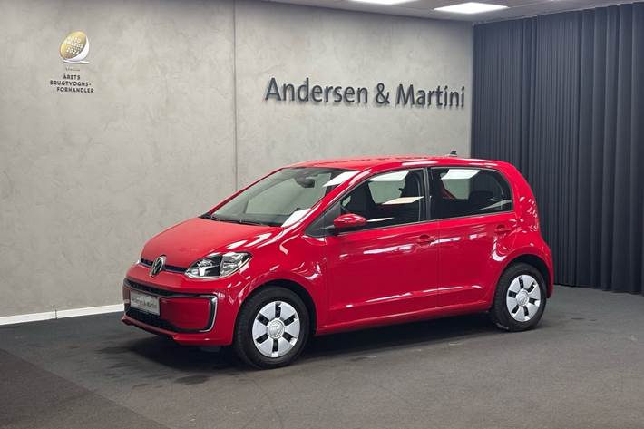 Rød VW e-up fra 2021