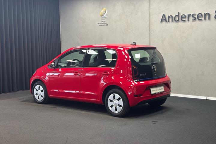 Rød VW e-up fra 2021