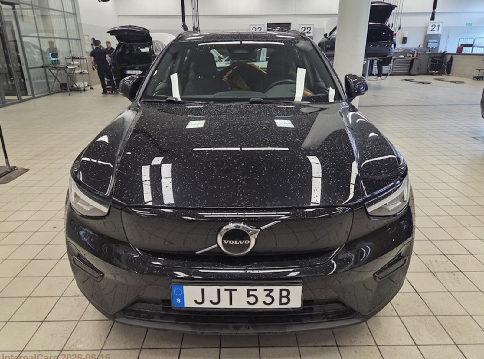 Sort Volvo XC40 fra 2023
