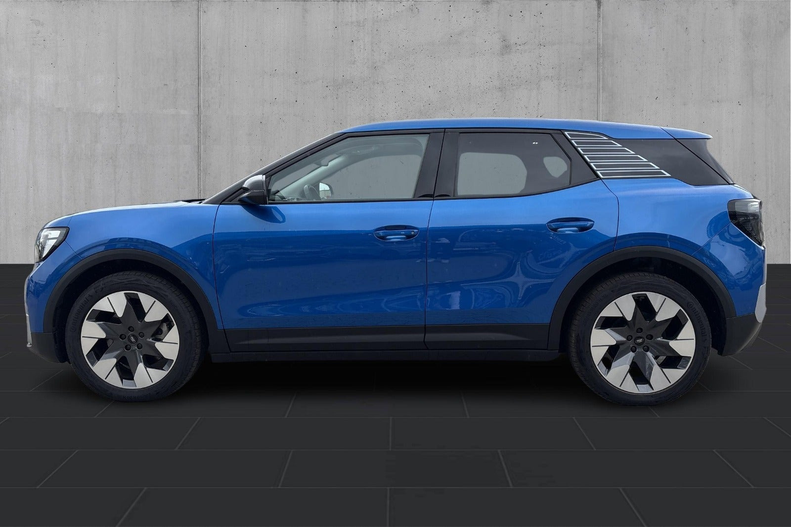 Blå Ford Explorer fra 2025