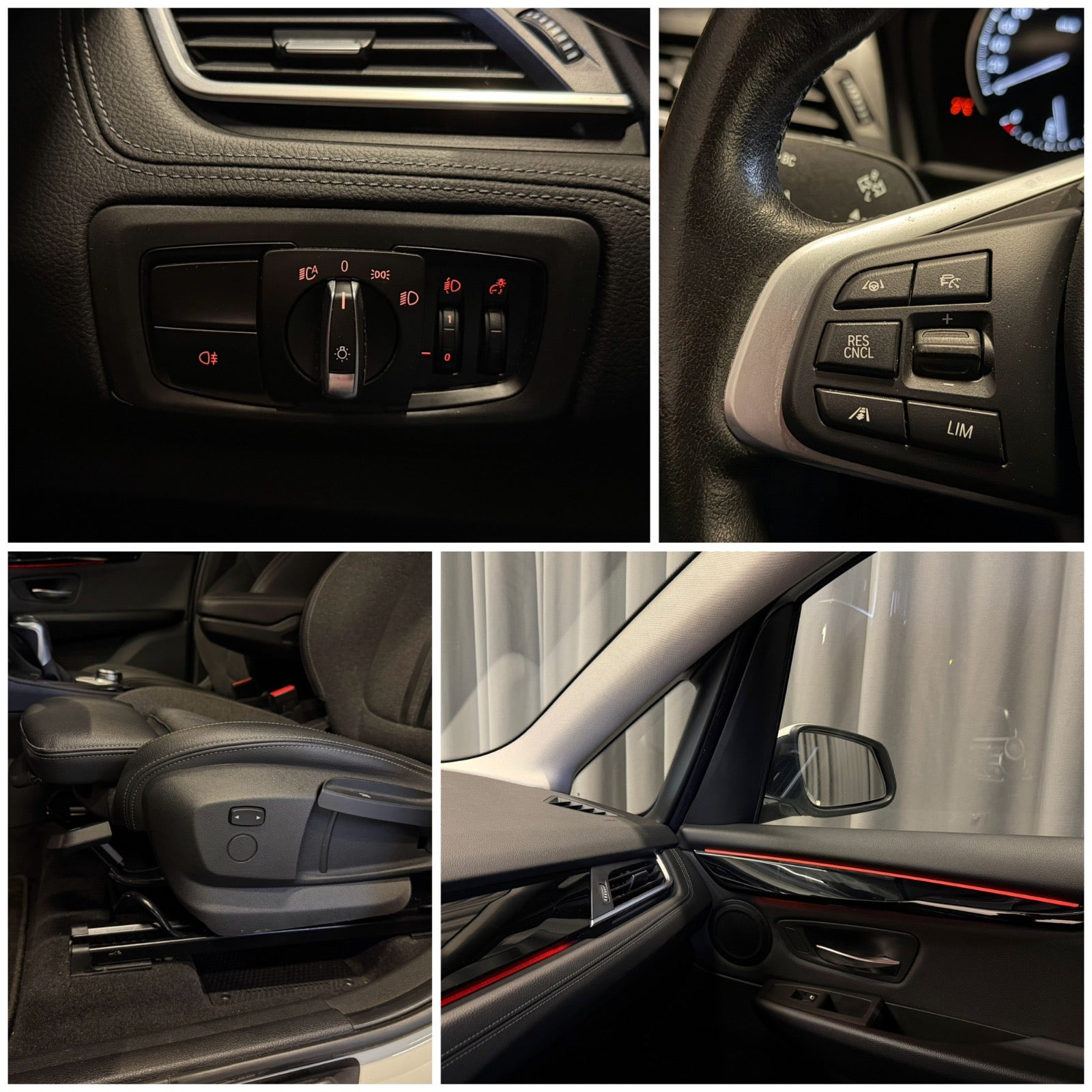 Hvid BMW 225xe fra 2019