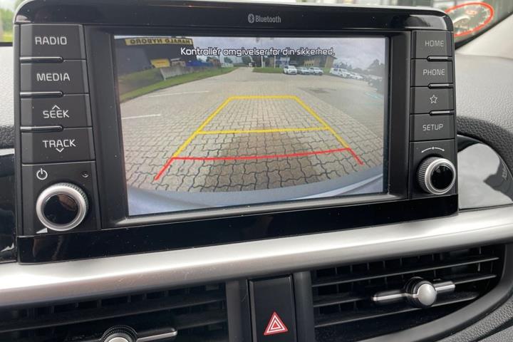 Sølv Kia Picanto fra 2019