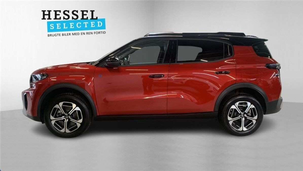 Rød Citroën e-C3 Aircross fra 2025