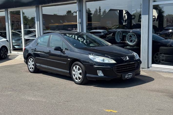 Grøn Peugeot 407 fra 2007